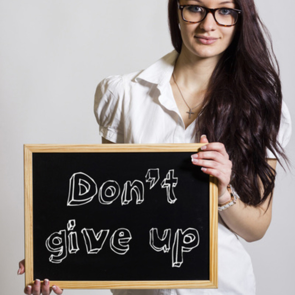 One Thing You Can Do To Stop Giving Up artwork