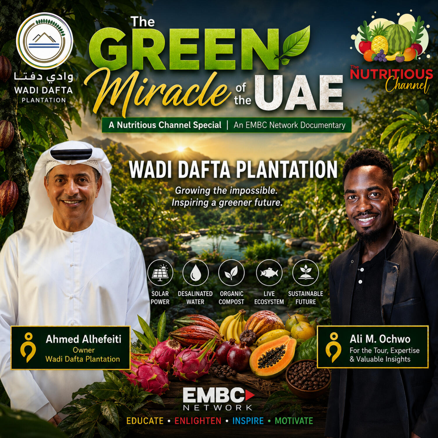 The Green Miracle of the UAE: Wadi Dafta Plantation