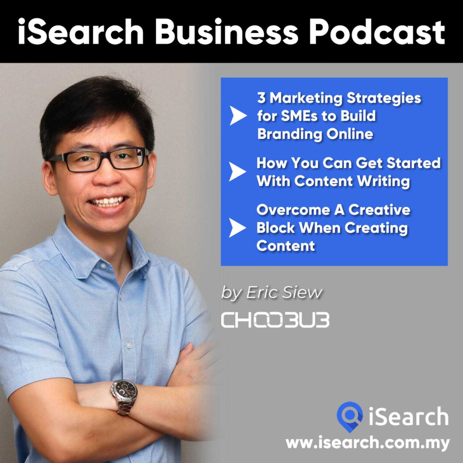 From Doctor to Marketing Agency: Build Your Online Branding With These Tips! - Eric Siew (Choobub)