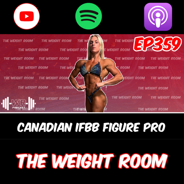 EP359: Canadian IFBB Figure Pro, Emily Hammond artwork