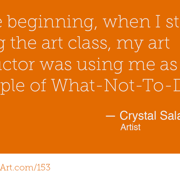 153 - Teaching and connecting through colouring with Crystal Salamon artwork