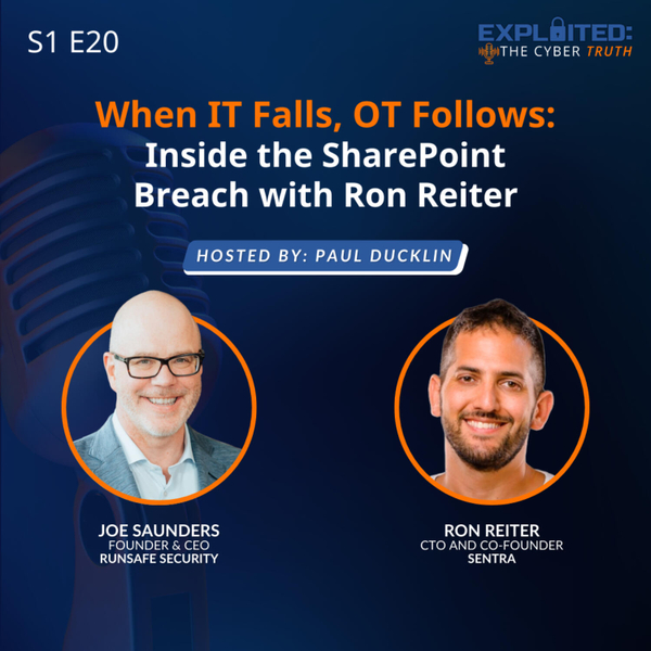 When IT Falls, OT Follows: Inside the SharePoint Breach with Ron Reiter artwork