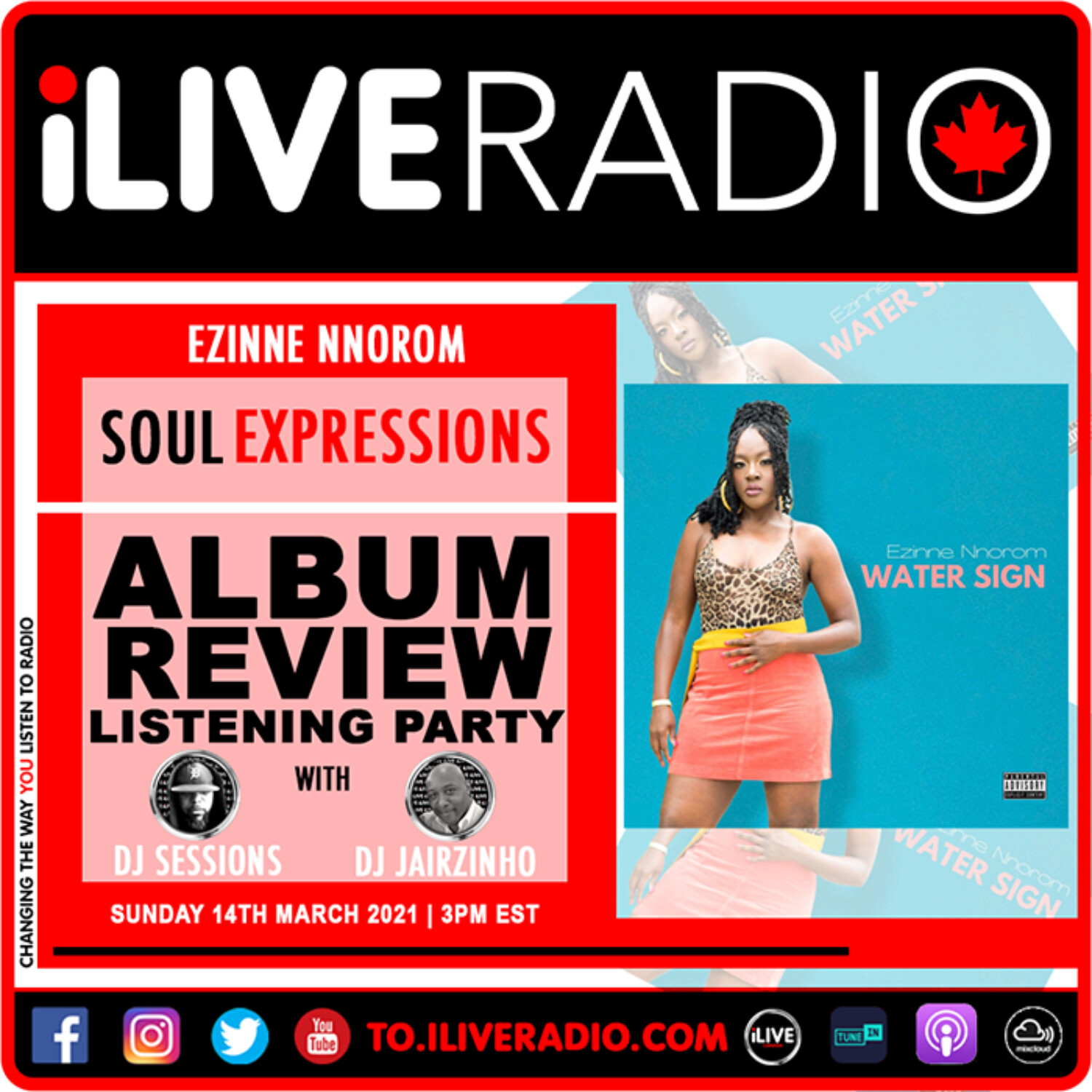 Soul Expressions (Album Review Listening Party) w/ DJ Sessions & guest: Ezinne Nnorom | 14.03.2021 episode artwork
