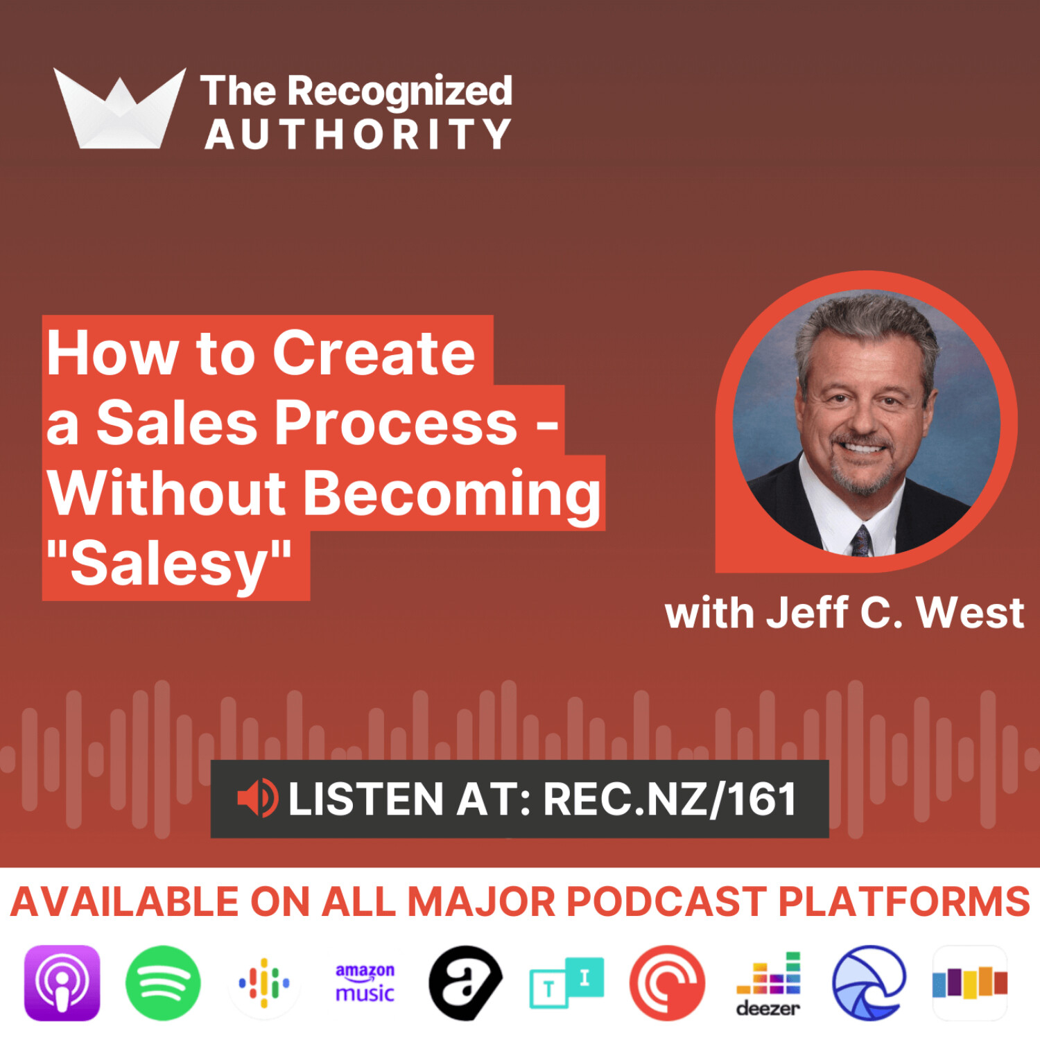 How to Create a Sales Process - Without Becoming "Salesy" with Jeff C. West episode artwork