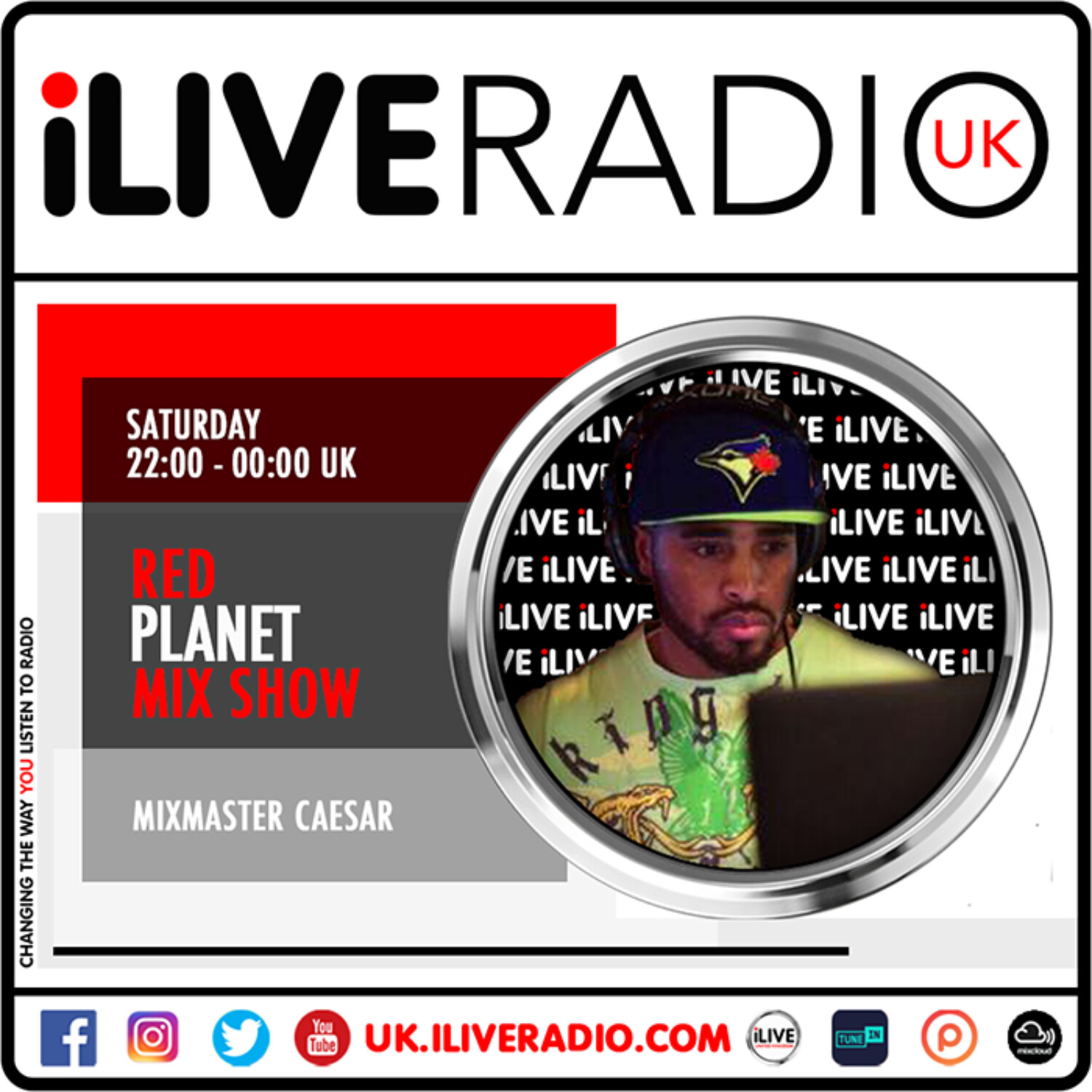 Red Planet Mix Show (Summer Mix 2021 (urban hits) w/ Mixmaster Caesar