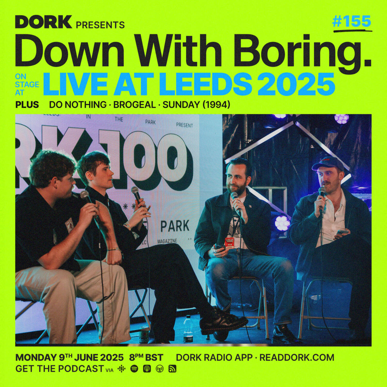 cover of episode Down With Boring #0155: Live at Leeds: In The Park 2025