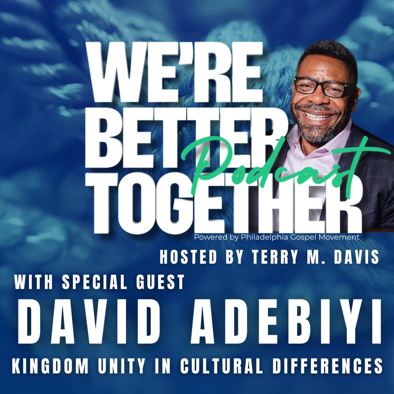 Episode 10 - Special Guest - David Adebiyi - Unity in Cultural Differences / We're Better Together Podcast w/ Host Terry M. Davis episode artwork