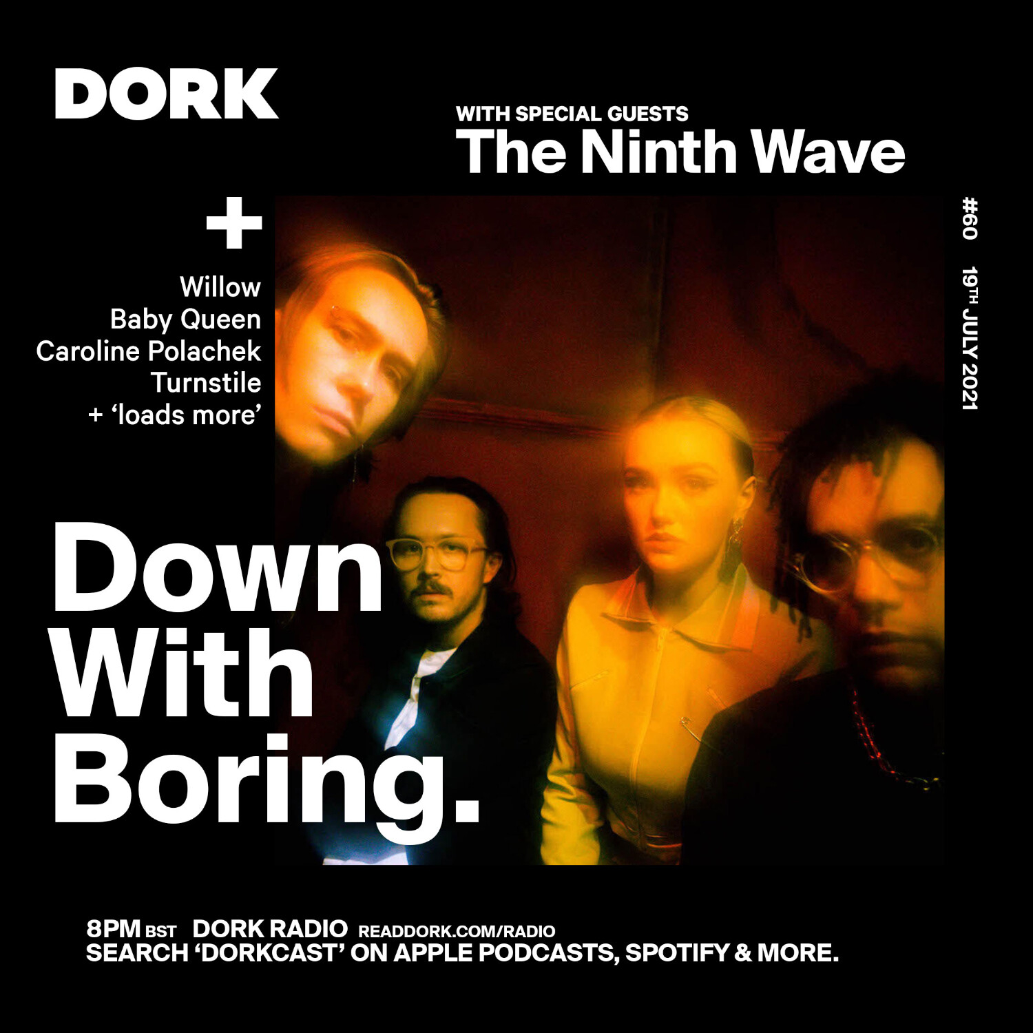 cover of episode Down With Boring #0060: The Ninth Wave