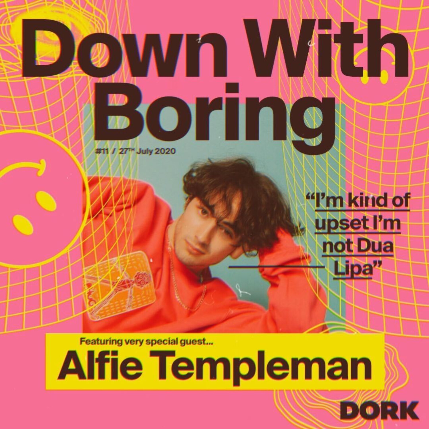 cover of episode Down With Boring #0011: Alfie Templeman