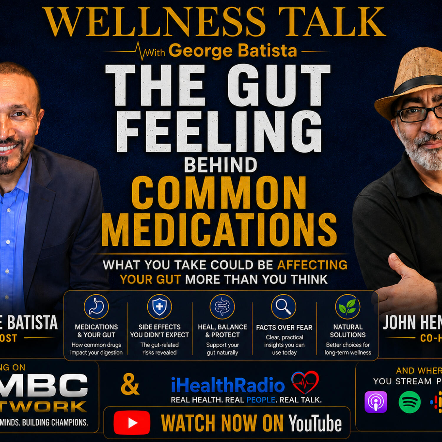 The Gut Feeling Behind Common Medications episode artwork