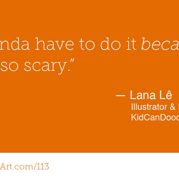 113 - Illustrating, inspiring and immigrating with Lana Lê artwork