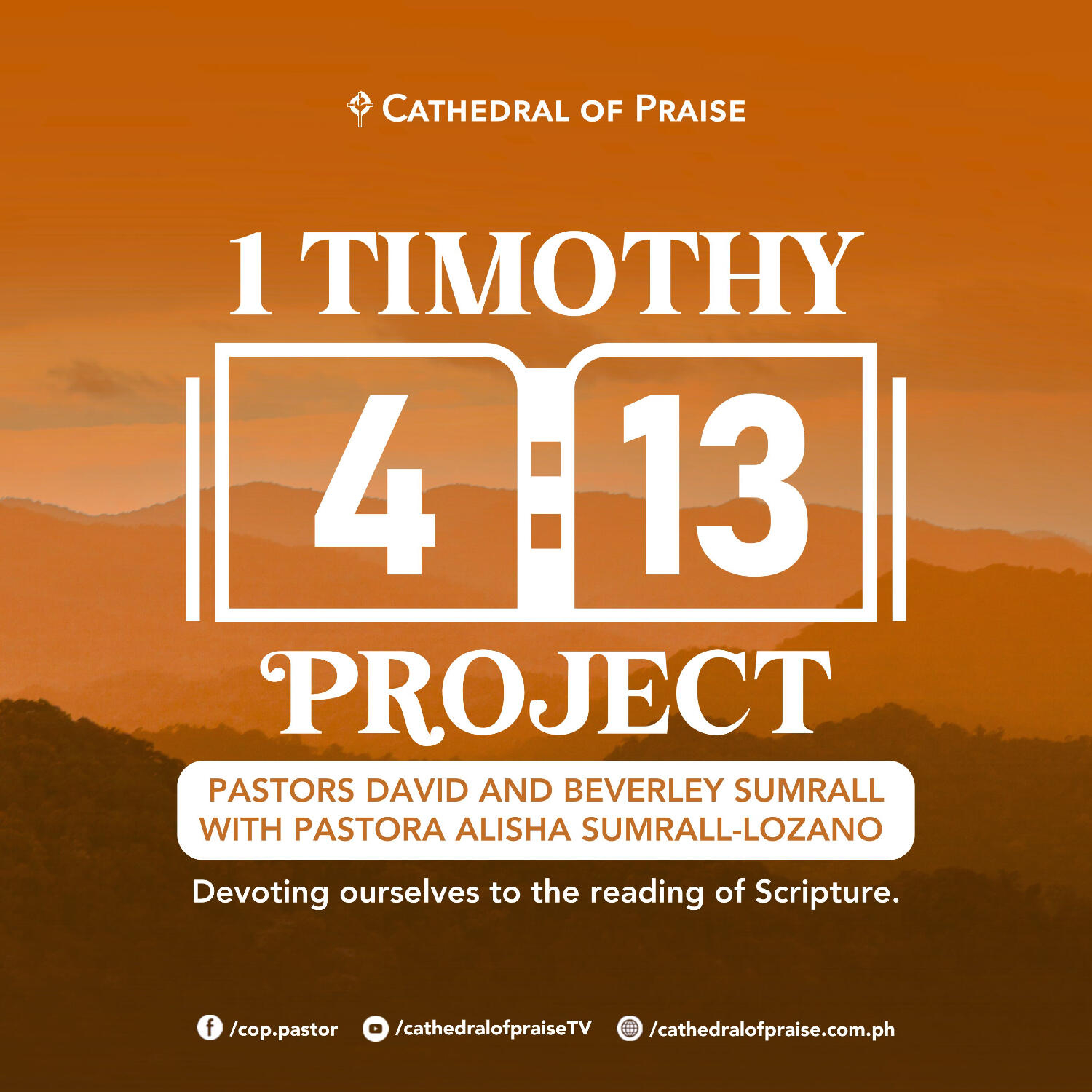 1 Timothy 4:13 Project Ep. 480 (Judges 6:1-7-18 & Proverbs 11:1-3) - April 25, 2026 episode artwork
