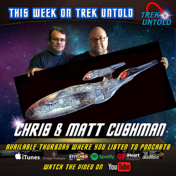The Art of Star Trek Cutaways with Chris & Matt Cushman artwork