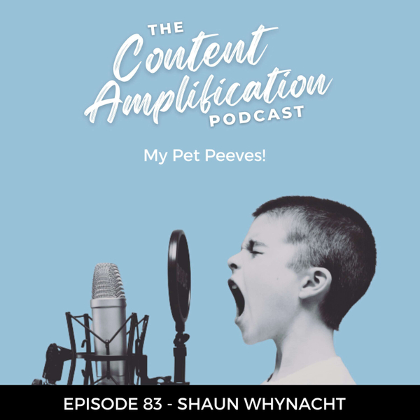 Episode 083 - My Pet Peeves artwork