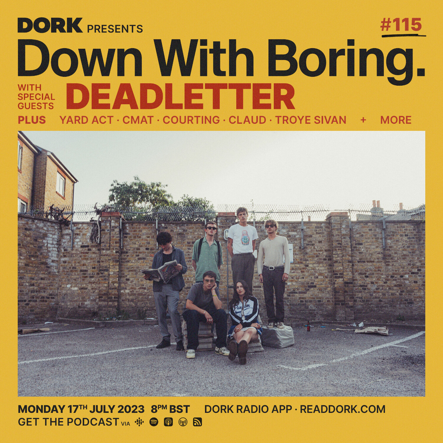 cover of episode Down With Boring #0115: Deadletter