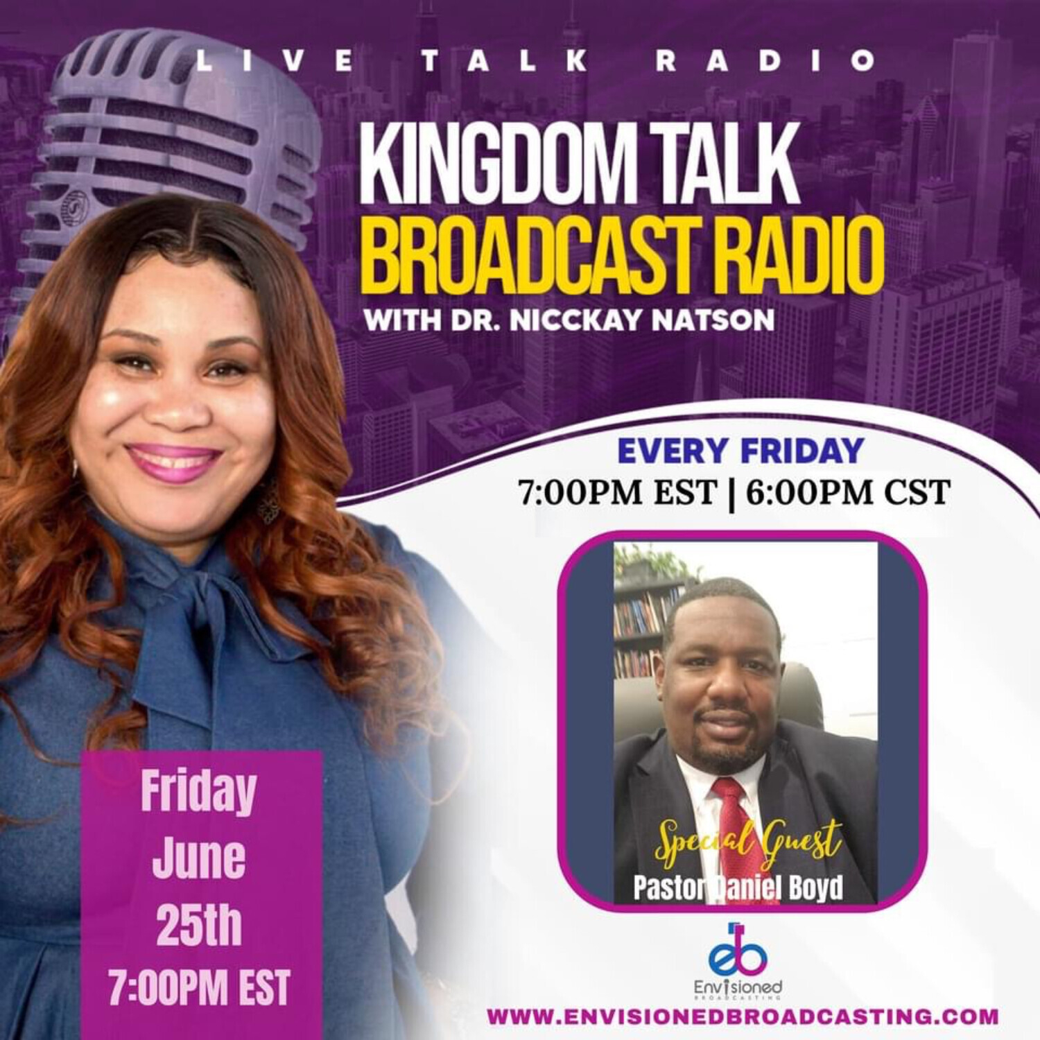 Kingdom Talk Broadcast Radio with Dr. Nicckay Natson