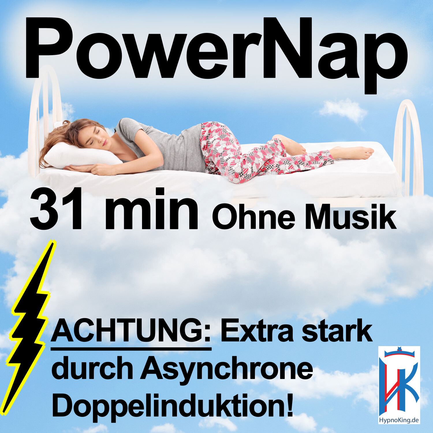 Power Nap 31 min ⚠️Extra stark! ﻿Asynchrone Doppelinduktion💥 Schlafquickie Mittagsschlaf Meditation episode artwork