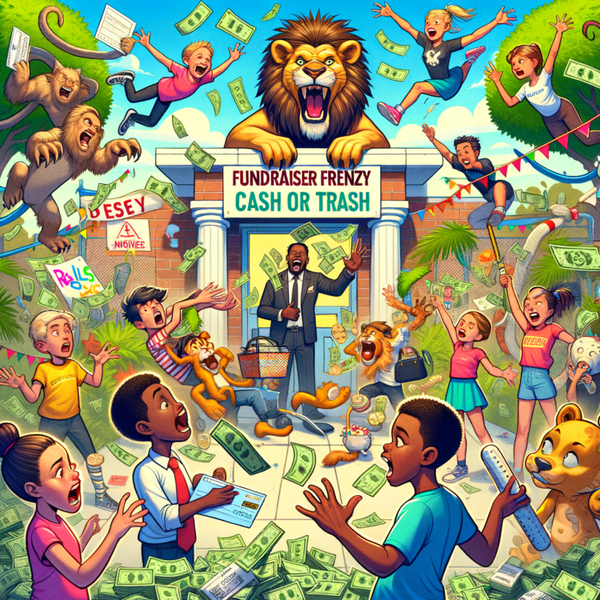 Fundraiser Frenzy: Cash or Trash? artwork
