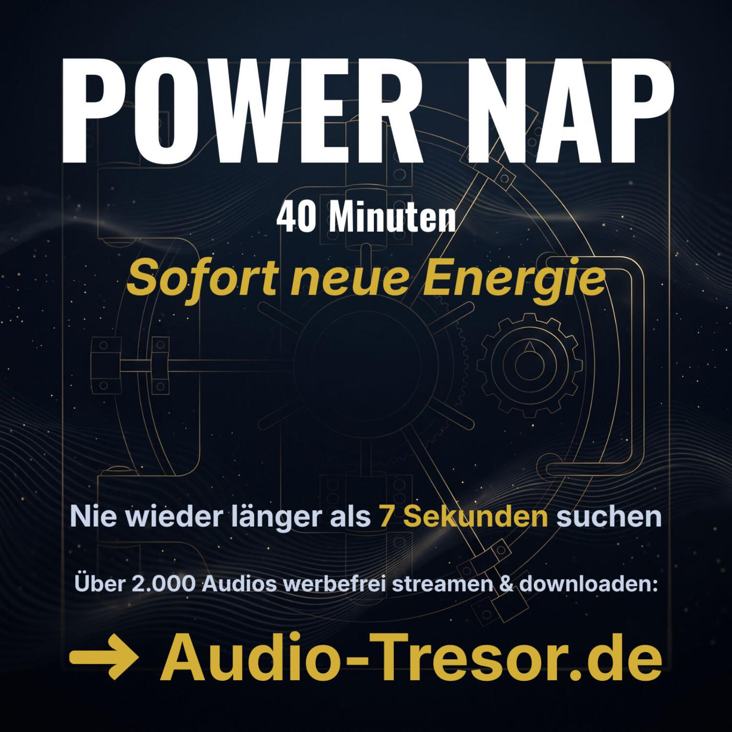 PowerNap  40 Minuten:  💥 Extra stark durch ﻿Asynchrone Doppelinduktion! ⚠️ Kopfschmerzen möglich! episode artwork