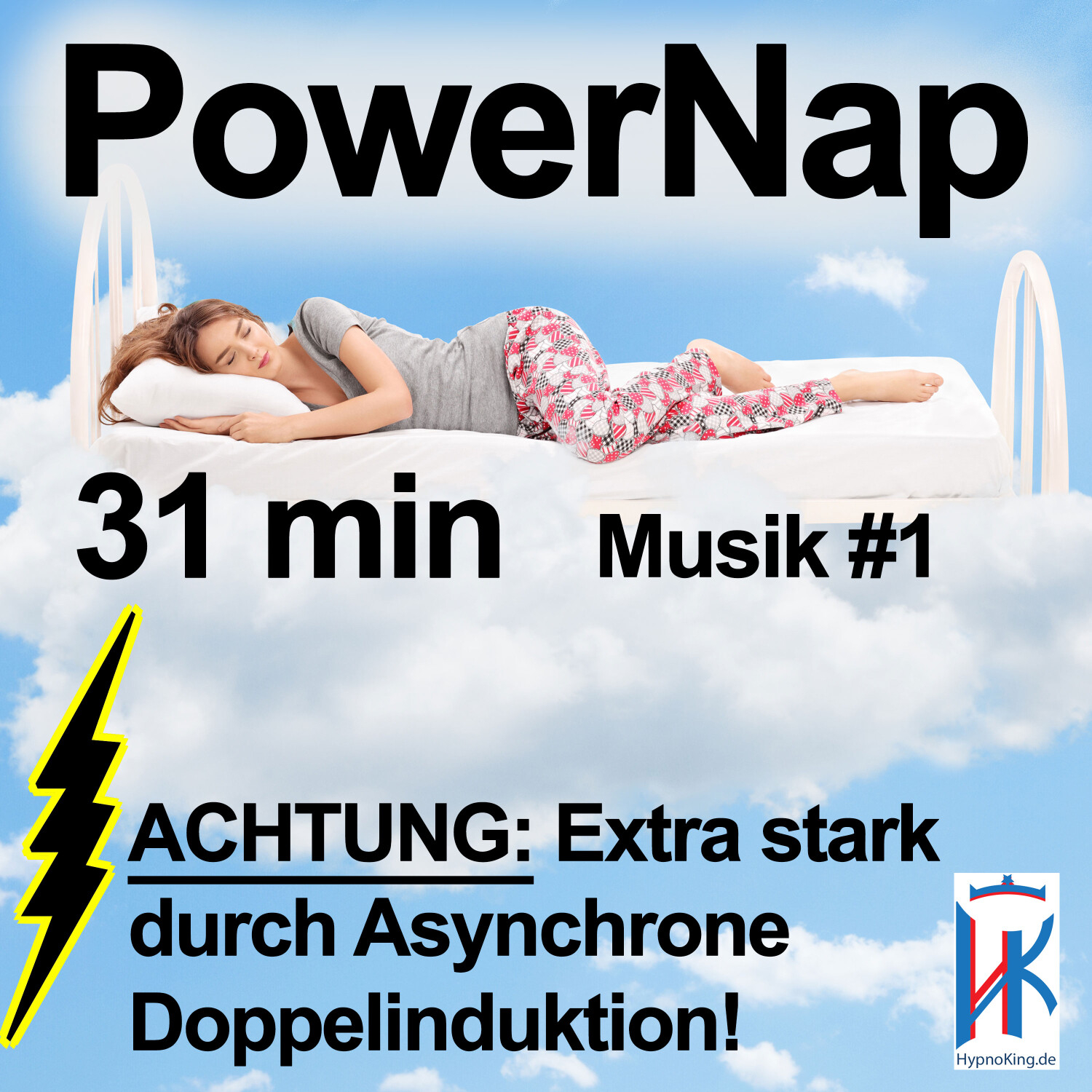 Power Nap 31 min ⚠️Extra stark! ﻿Asynchrone Doppelinduktion!💥 Musik #1 Schlafquickie, Mittagsschlaf episode artwork