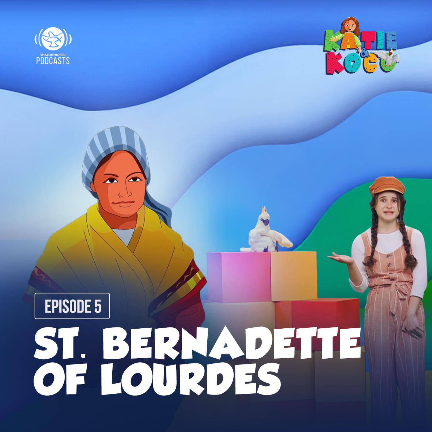 Katie and Koco S1 | EP 05 - St. Bernadette of Lourdes episode artwork