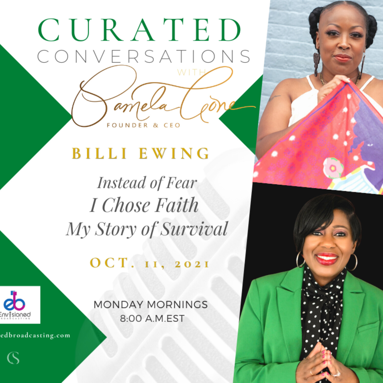 Curated Conversations with Pamela Cone
