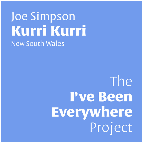 Joe Simpson - Kurri Kurri artwork