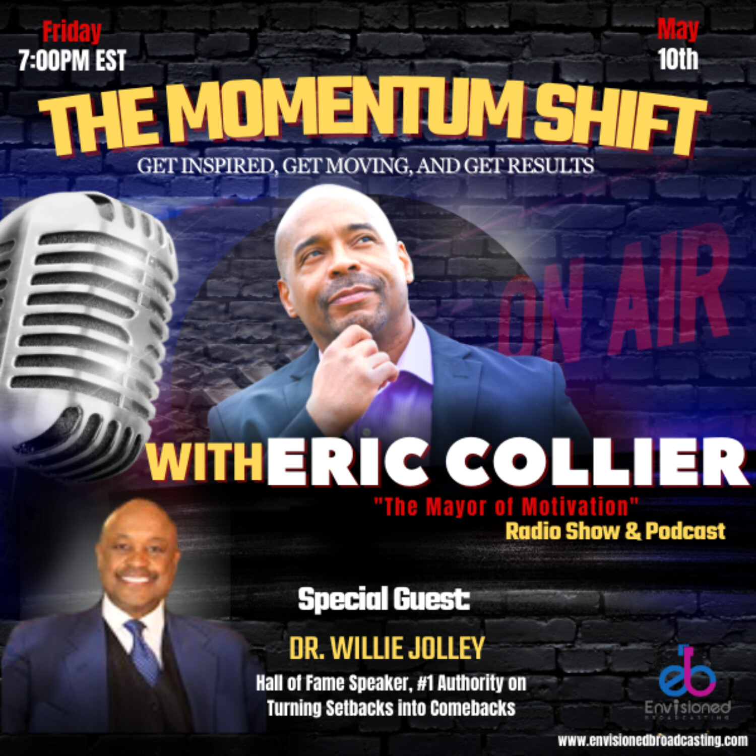 Dr. Willie Jolley Discusses How a Setback Creates Momentum for a Comeback episode artwork