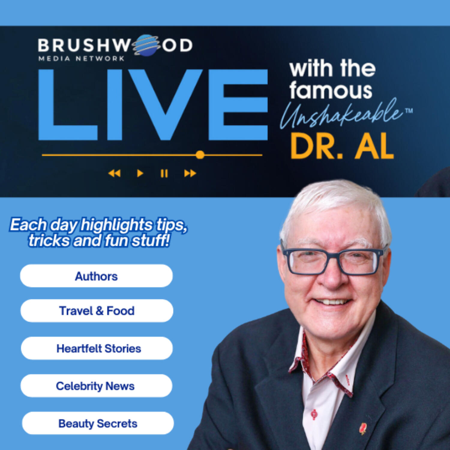 LIVE with The Famous Dr AL and Steve Larsen