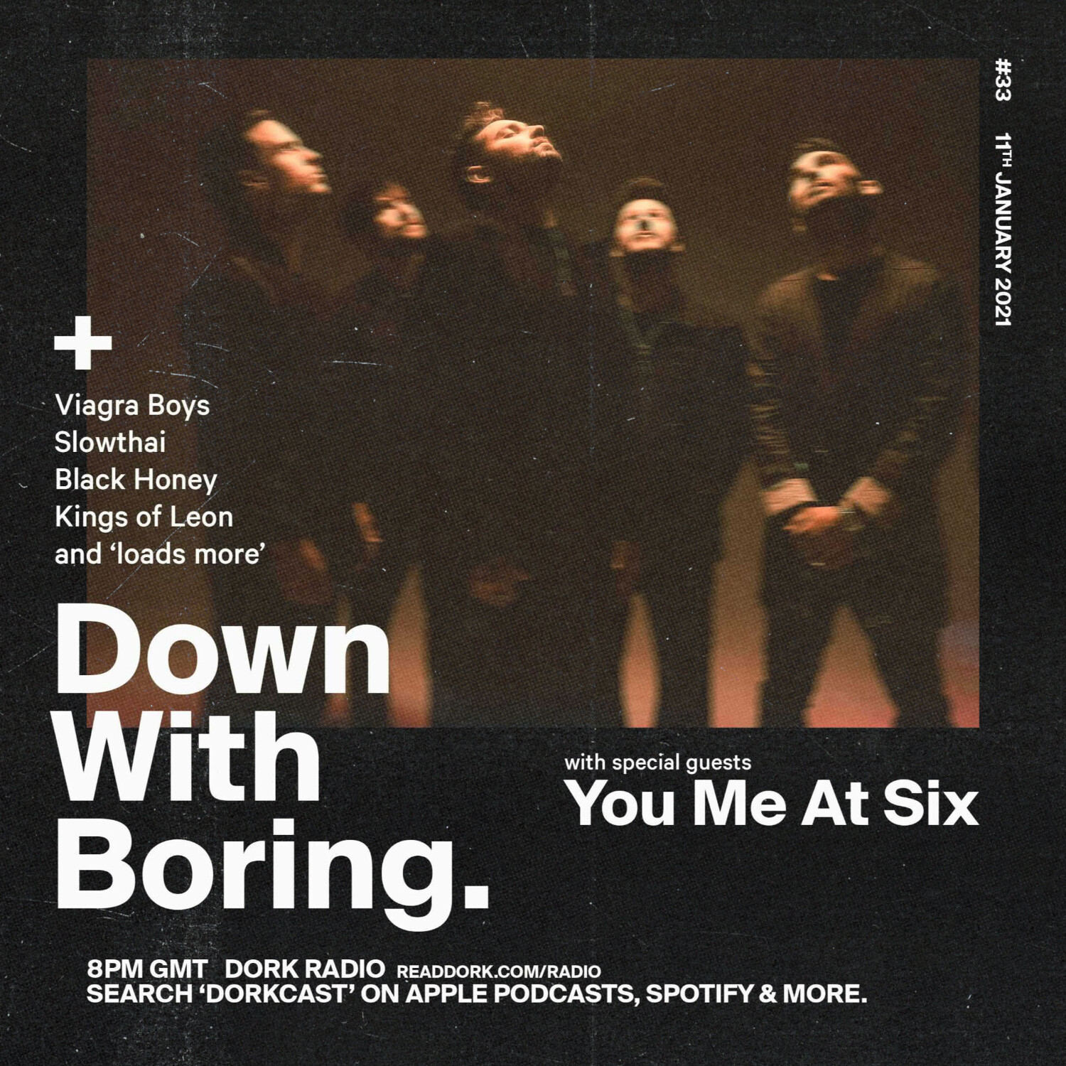 cover of episode Down With Boring #0033: You Me At Six