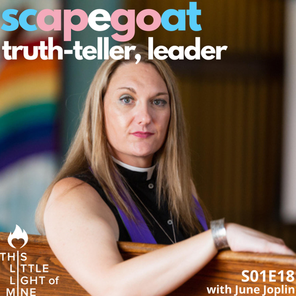 Scapegoat, truth teller, leader artwork