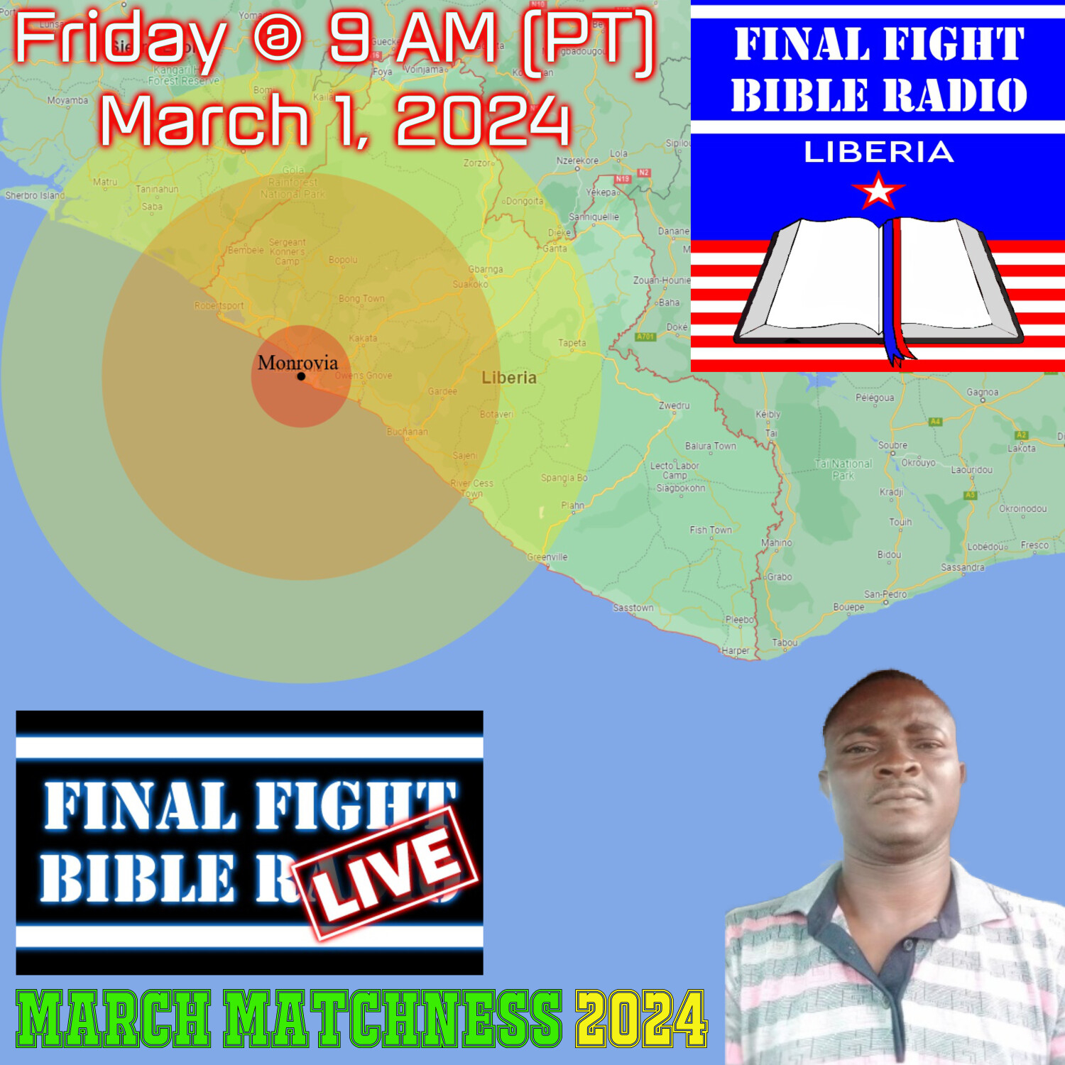 Trokon Zahn, FFBR Liberia 94.1 FM | March Matchness 2024 episode artwork