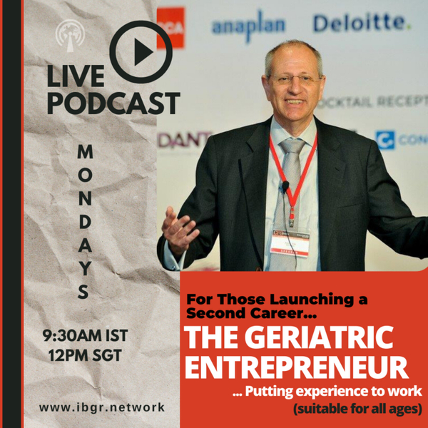 The Geriatric Entrepreneur - Putting experience to work artwork