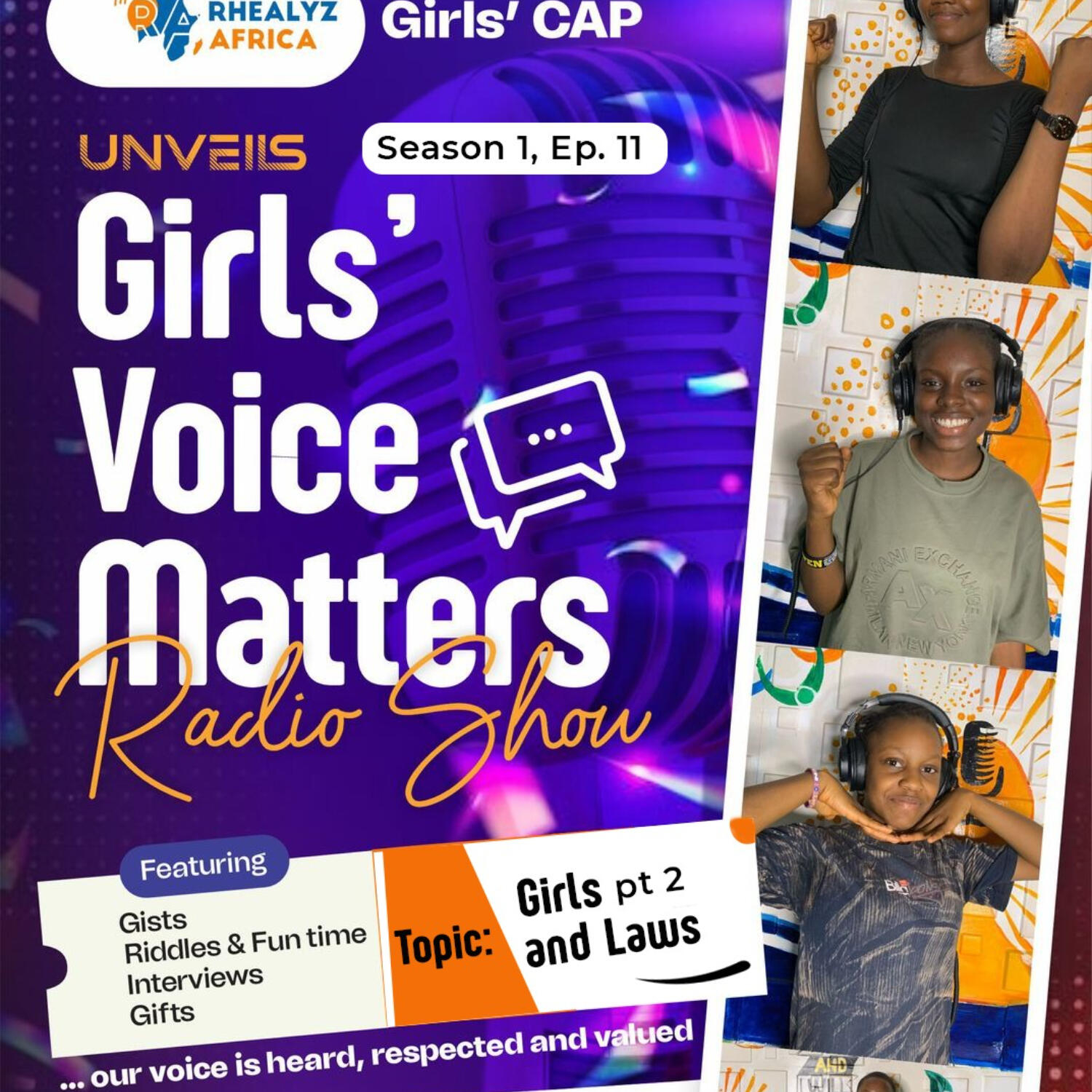 Girls and Law Part 2 – Laws Against FGM, Stalking & Abuse episode artwork