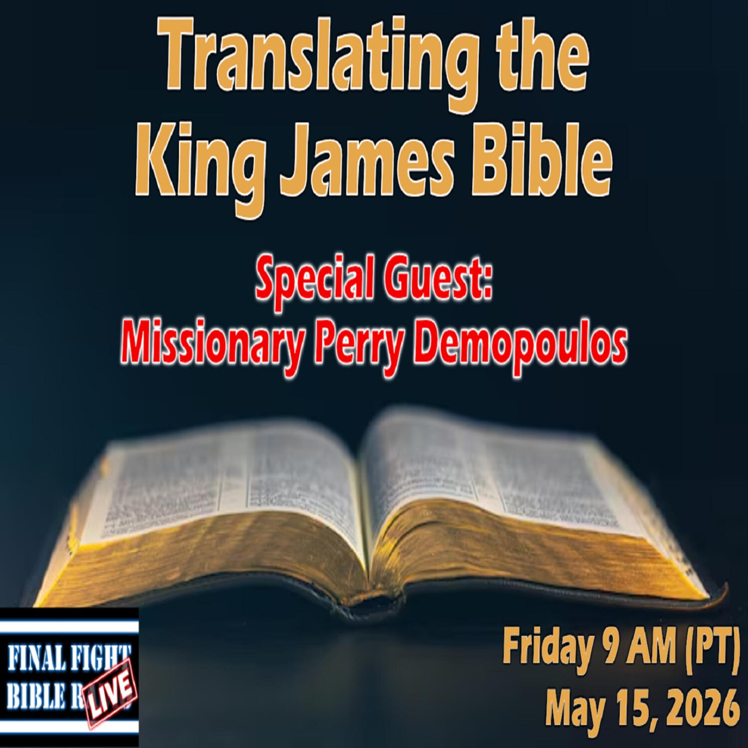Translating the King James Bible w. Perry Demopoulos episode artwork