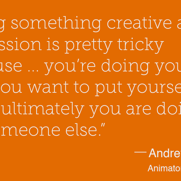 28 – Reach your goal and continue learning – Andrew Ford - Animator artwork