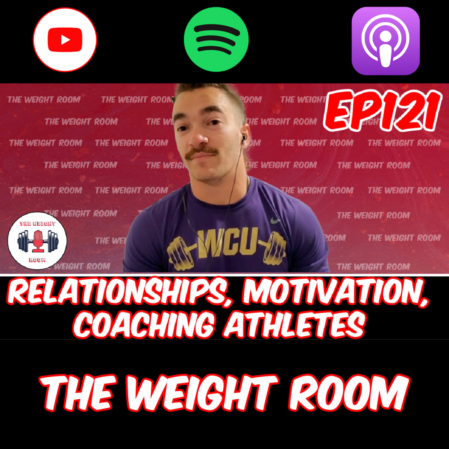 cover of episode EP121: Coaching Athletes, Building Relationships in the Weight Room, Motivation, + MORE w/ Bailey Forst