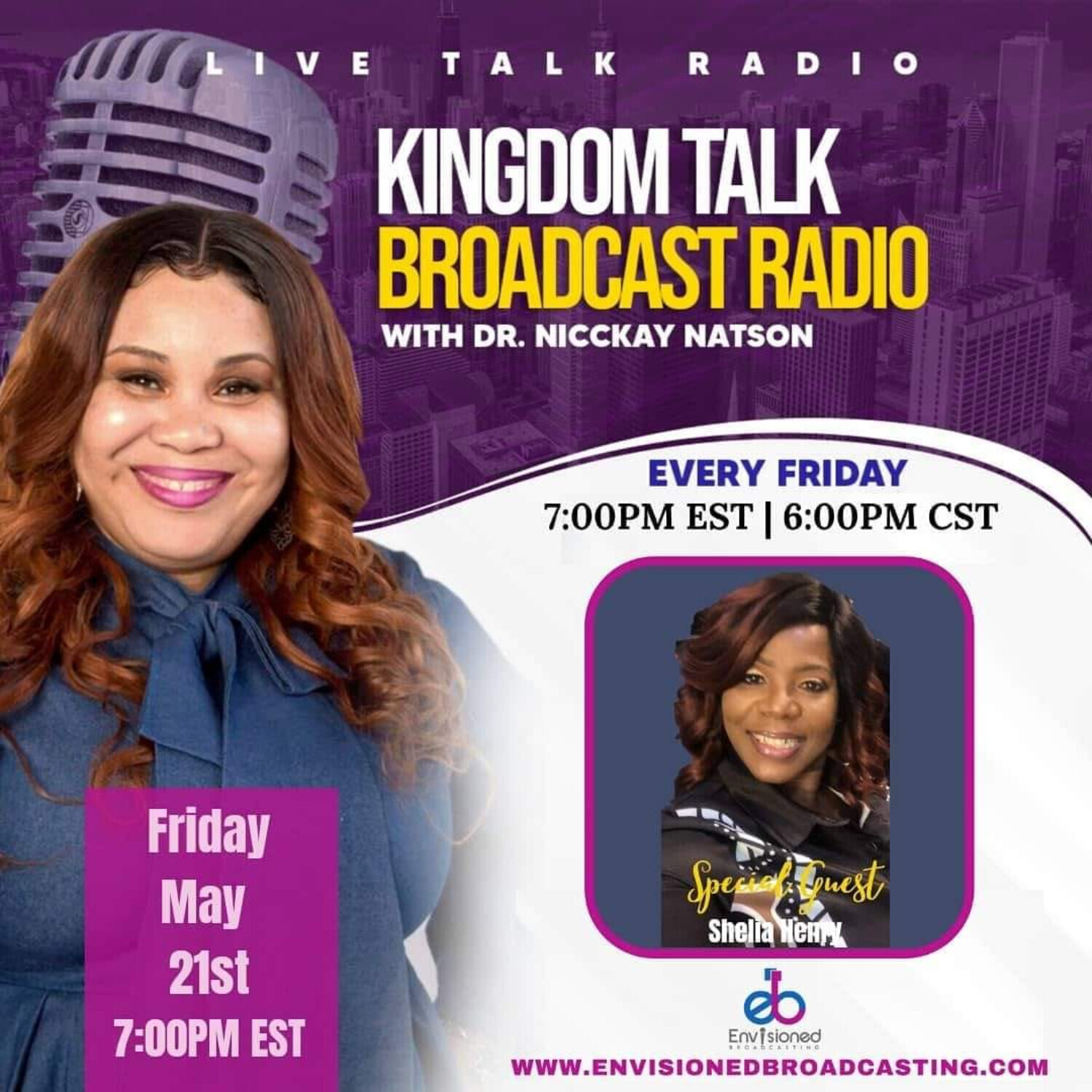 Kingdom Talk Broadcast Radio with Dr. Nicckay Natson
