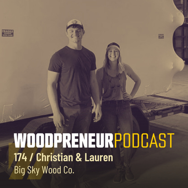 Christian & Lauren: Big Sky Wood Co. artwork