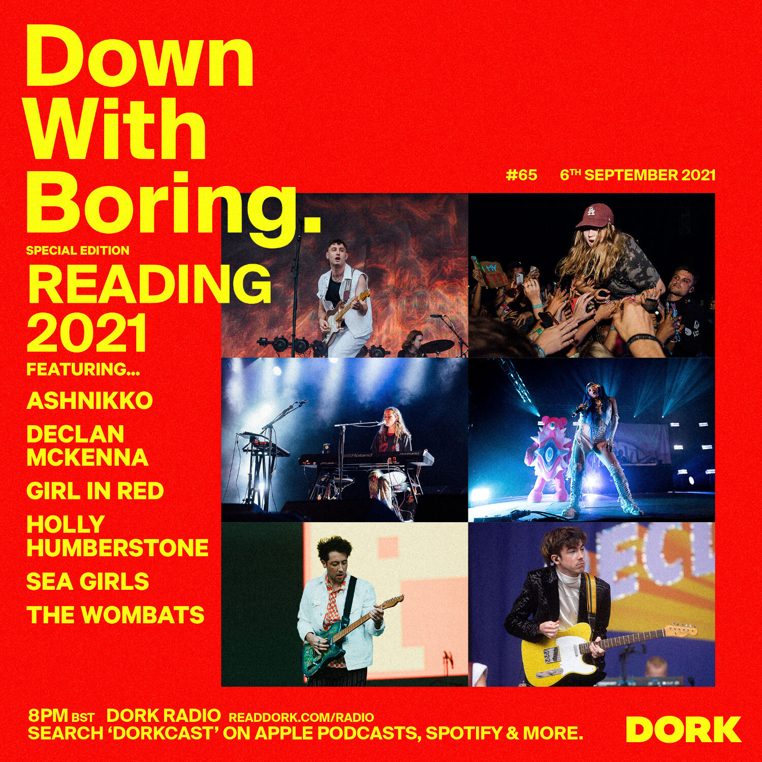 cover of episode Down With Boring #0065: Reading 2021