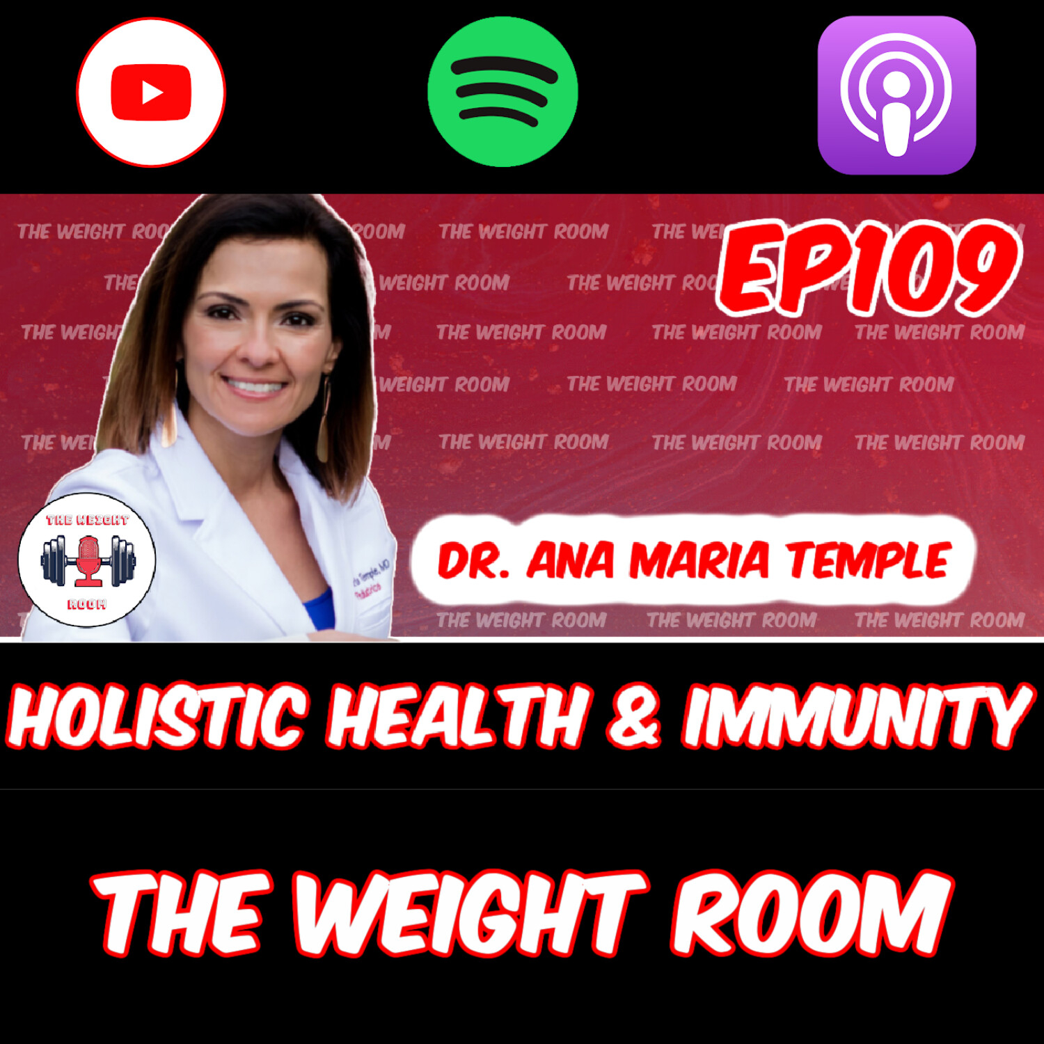 cover of episode EP109: Holistically Improve Immunity and Overall Health w/ Dr. Ana Maria Temple