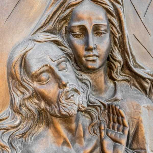 Maria, Matka církve, nás vede k věrné lásce k Bohu artwork