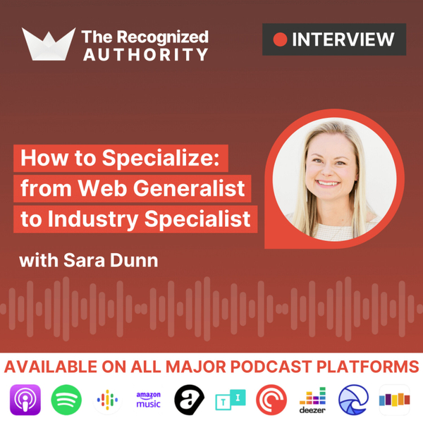 How to Specialize: from Web Generalist to Industry Specialist with Sara Dunn artwork