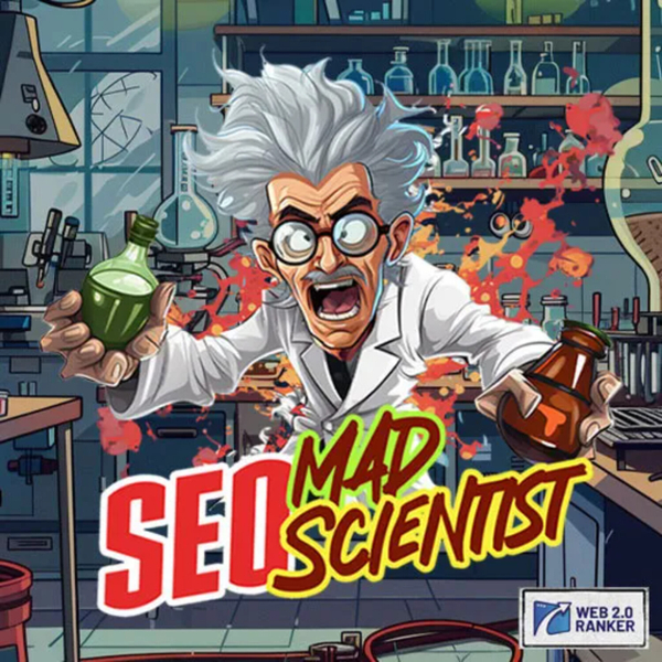 The SEO Mad Scientist artwork