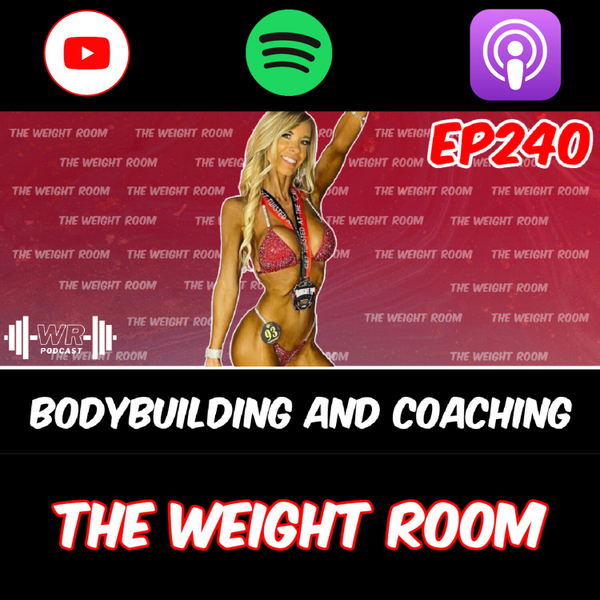 EP240: Ashley Bowden Talks Bodybuilding, Coaching, Physical Therapy and Finding a Balance artwork