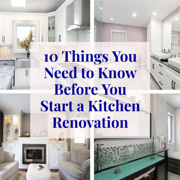 10 Things You Need to Know Before You Start a Kitchen Renovation artwork