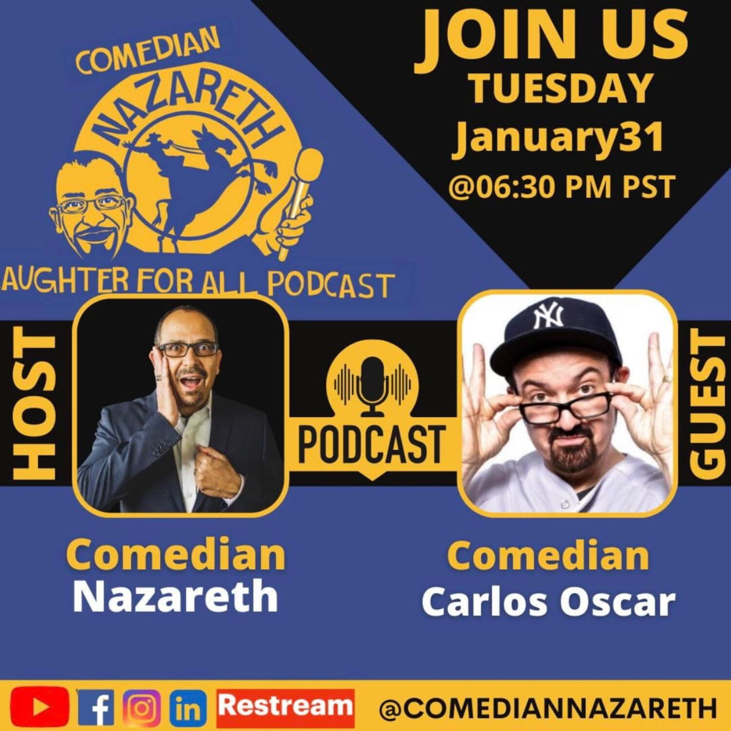 The Princess Cruises Entertainer of the Year: Comedian Carlos Oscar