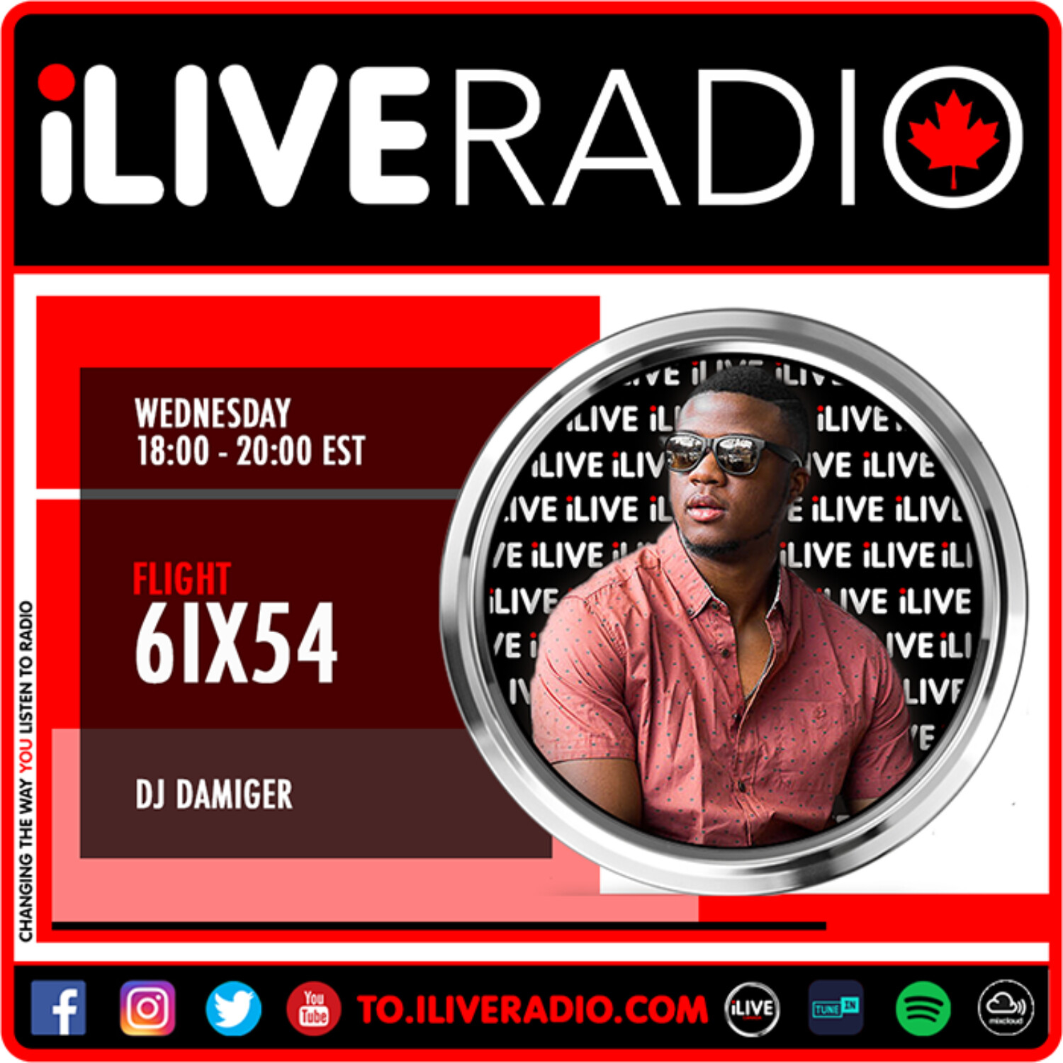 Flight 6ix54 w/ DJ Damiger | 16.09.2020 episode artwork