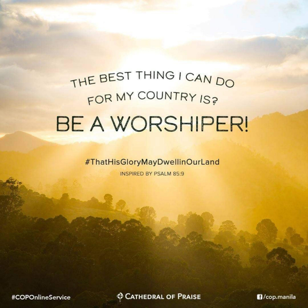 Psalm 85:9- Be A Worshipper! artwork