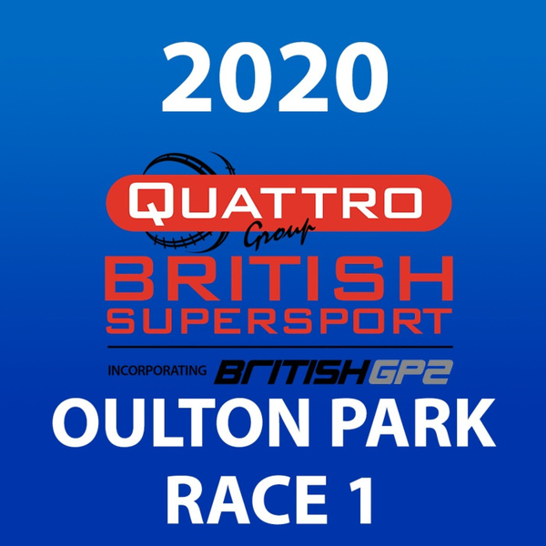 Quattro Group British Supersport and GP2 – Sprint - Oulton Park 2020 Race 1 artwork